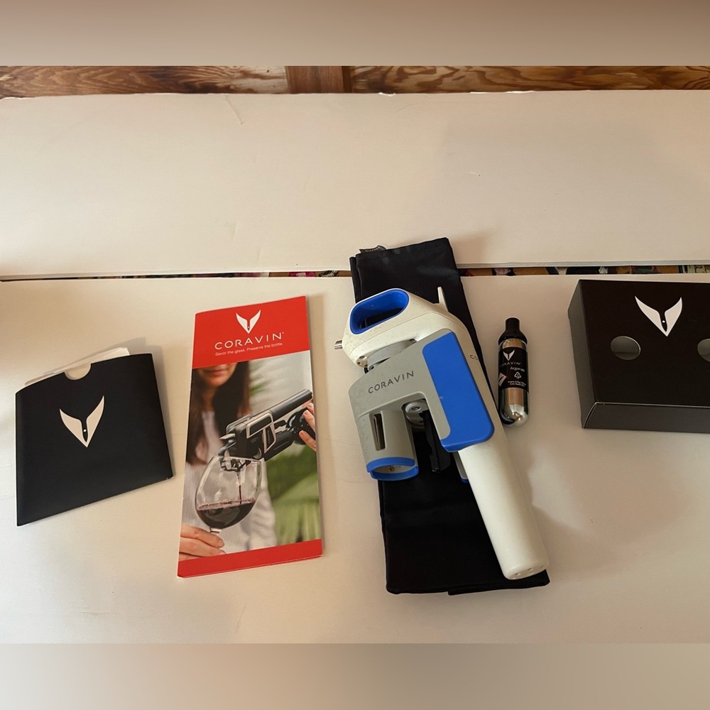 Coravin 100015 Model One Advanced Wine Bottle Opener and Preservation System